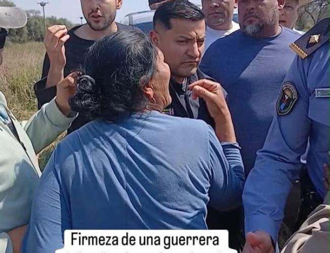 LA TIERRA SE DEFIENDE NO AL DESALOJO