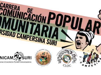 unicam suri comunicacion popular y comunitaria